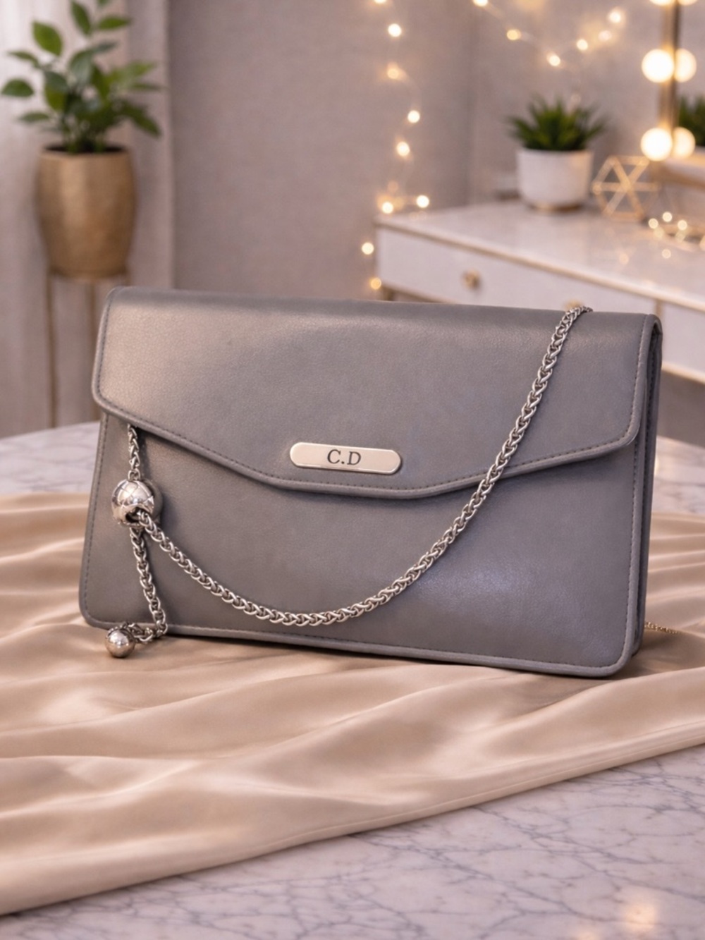 Christian Dior Vintage Envelope Clutch